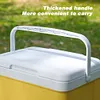 15L Camping Cooler Box Insulated Ice Chest Portable Ice Bucket for Outdoor Use