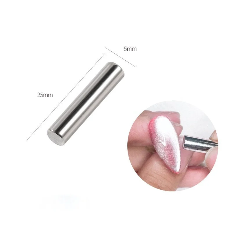 1pcs Nail Art Magnet Stick Cat Eye Effect Powerful Magnet Nail Tool Which Can Be Used To Polish The Nails with UV Gel for Cats