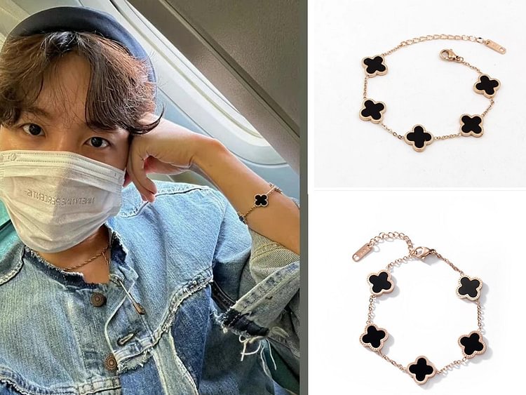BTS J-HOPE Exquisite Four Leaf Clover Bracelet