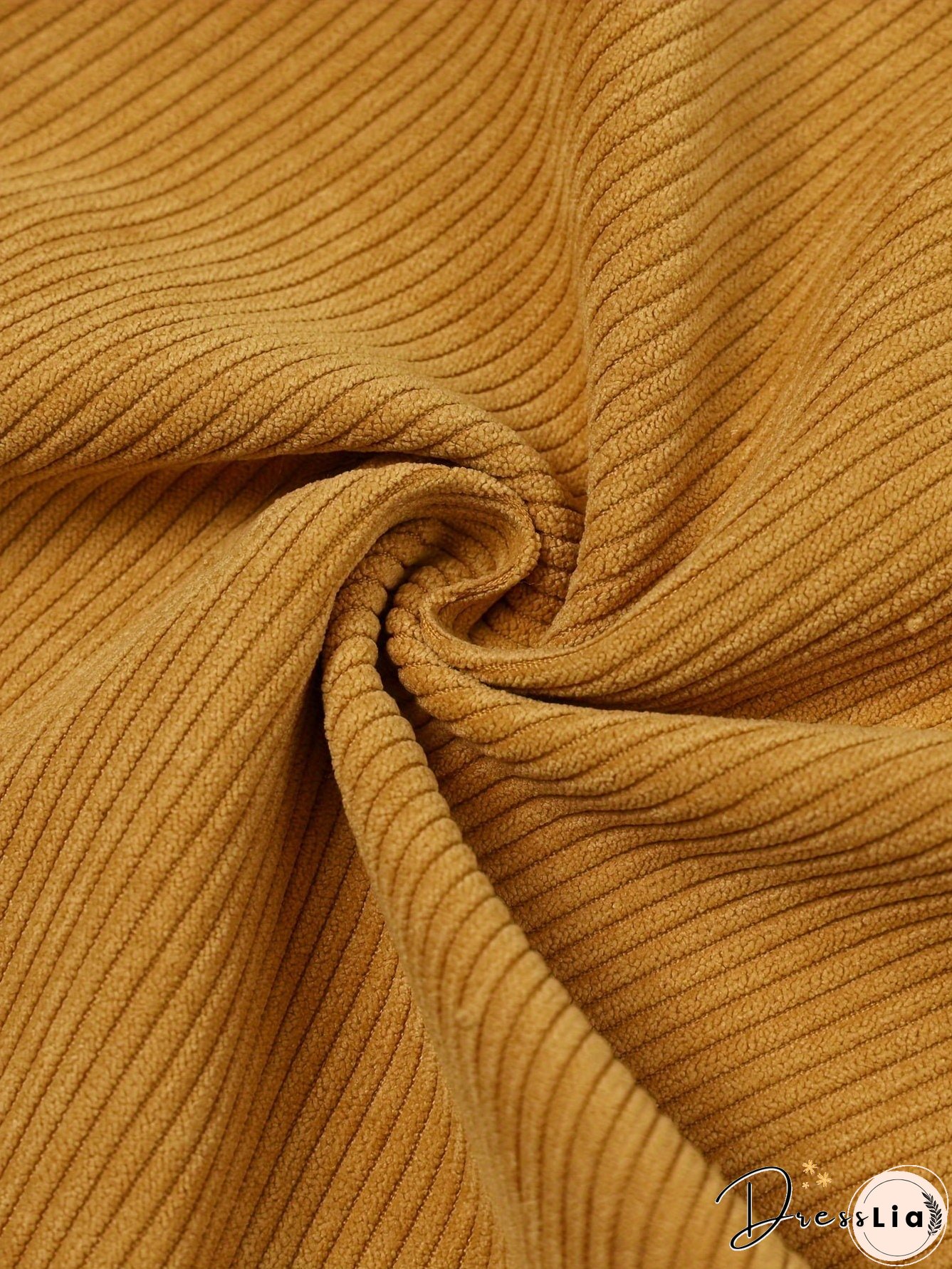 Casual Corduroy Two-piece Set, Zip Up Crop Top & Pants Outfits, Women's Clothing