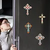 6Pcs Acryl Kreuz - 5d DIY Handwerk Aufkleber Magnet