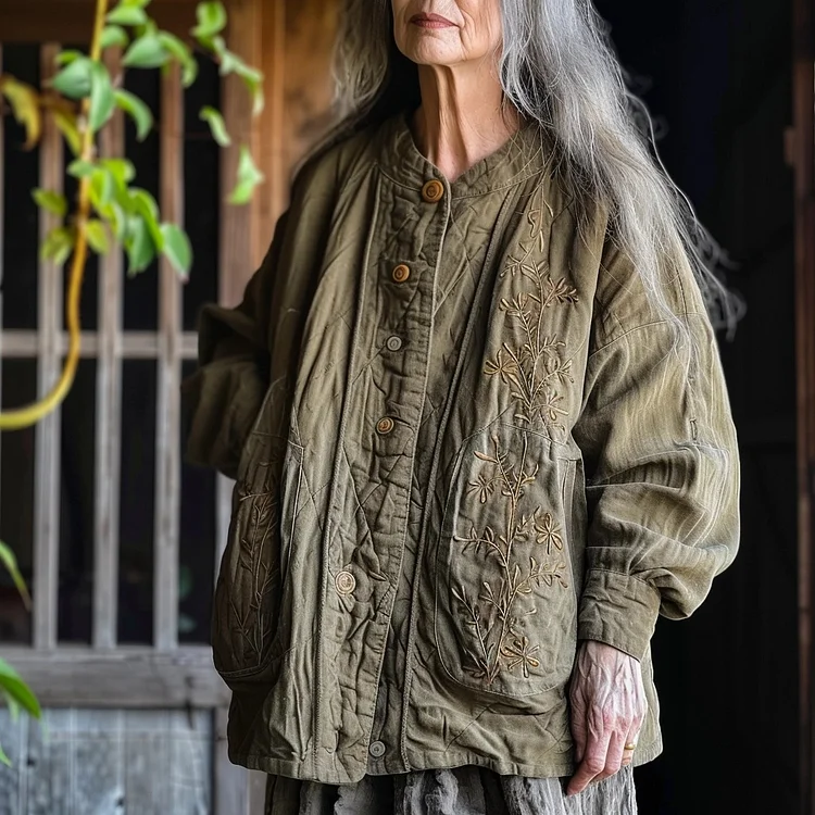Women's Autumn & Winter Ethnic Jacket