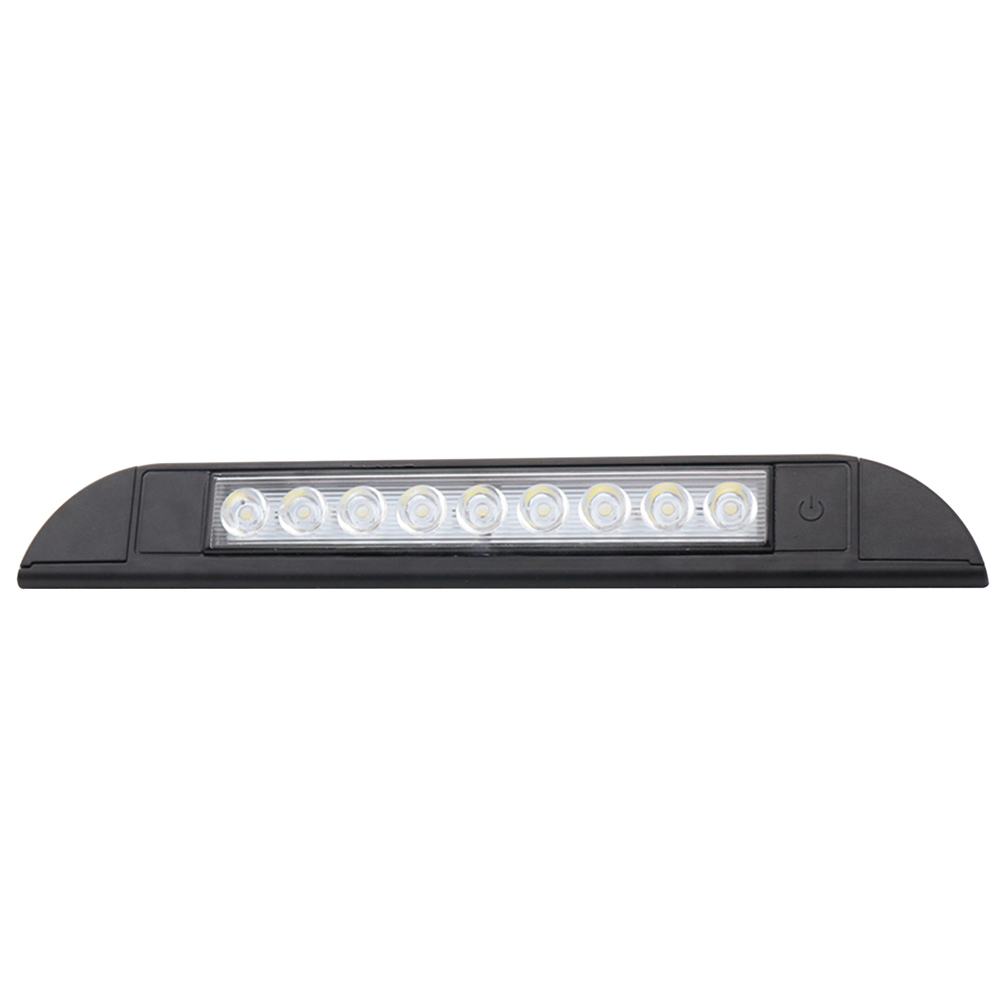 

LED RV Yacht Ceiling Light Touch Switch Caravan Camper Awning Lamp (Black), 501 Original