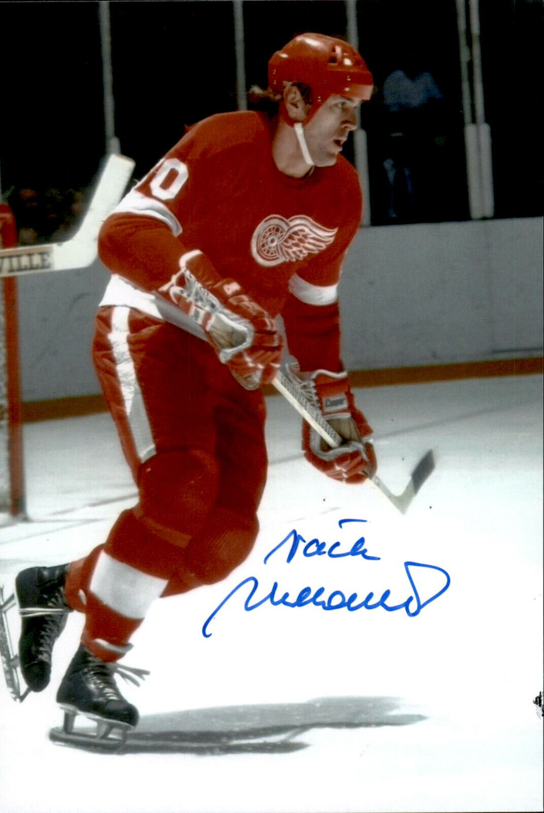 Vaclav Nedomansky SIGNED autographed 4x6 Photo Poster painting DETROIT RED WINGS #3