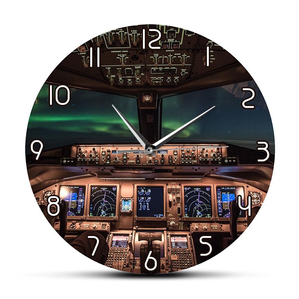 

Cockpit Art - Frameless Acrylic Wall Clock, 501 Original