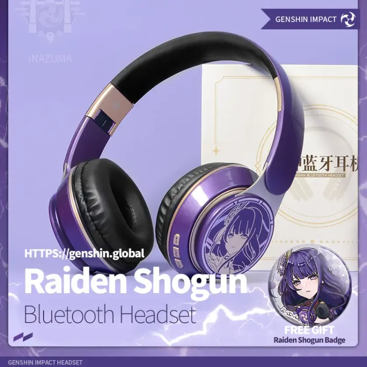 Raiden Shogun Voice Prompt Bluetooth Headset