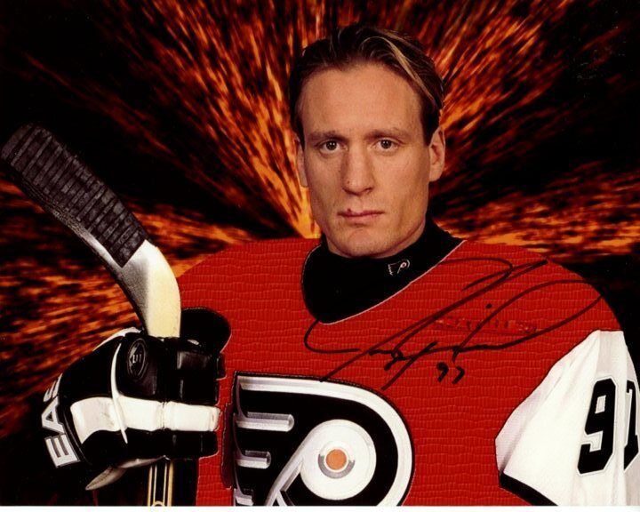 JEREMY ROENICK signed autographed NHL PHILADELPHIA FLYERS Photo Poster painting