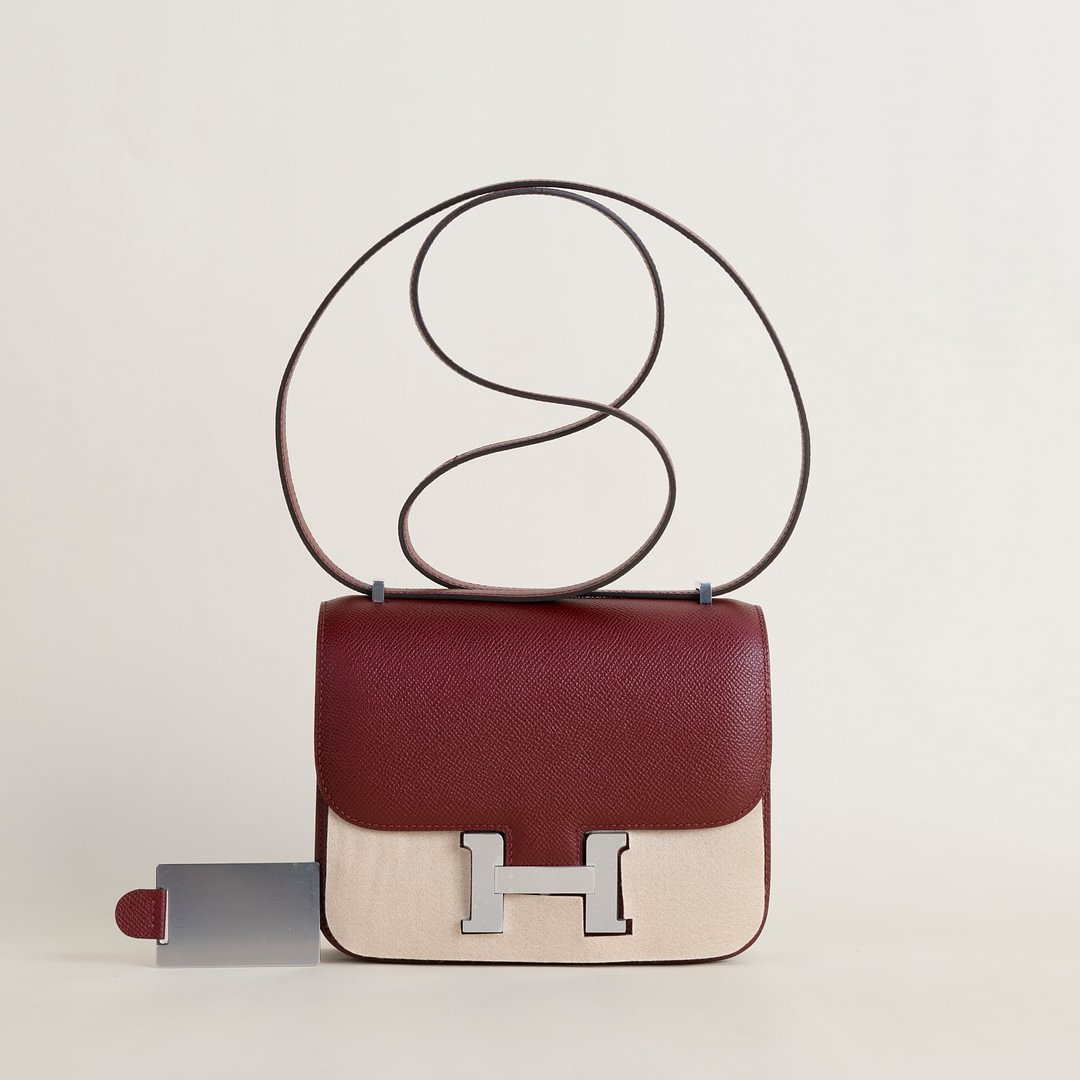 Constance 18CM Epsom 55 Rouge H PHW