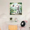 West Highland White Terrier-11CT Stamped Cross Stitch 40*40cm/15.75*15.75in