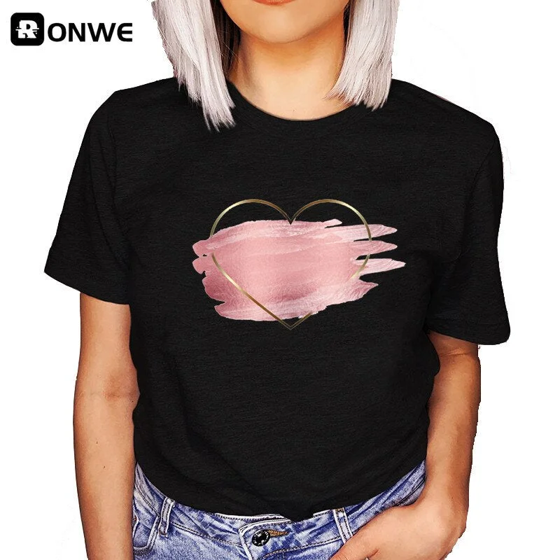 Women Funny Graphic Black T shirt Summer Girl Breaking New I dont Care Harajuku 90s Clothes Female Tops Tee,Drop Ship