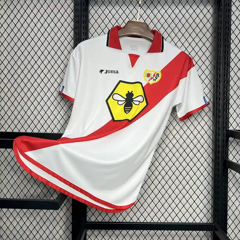 Retro 2001-02 Rayo Vallecano de Madrid SAD Soccer Jersey Home
