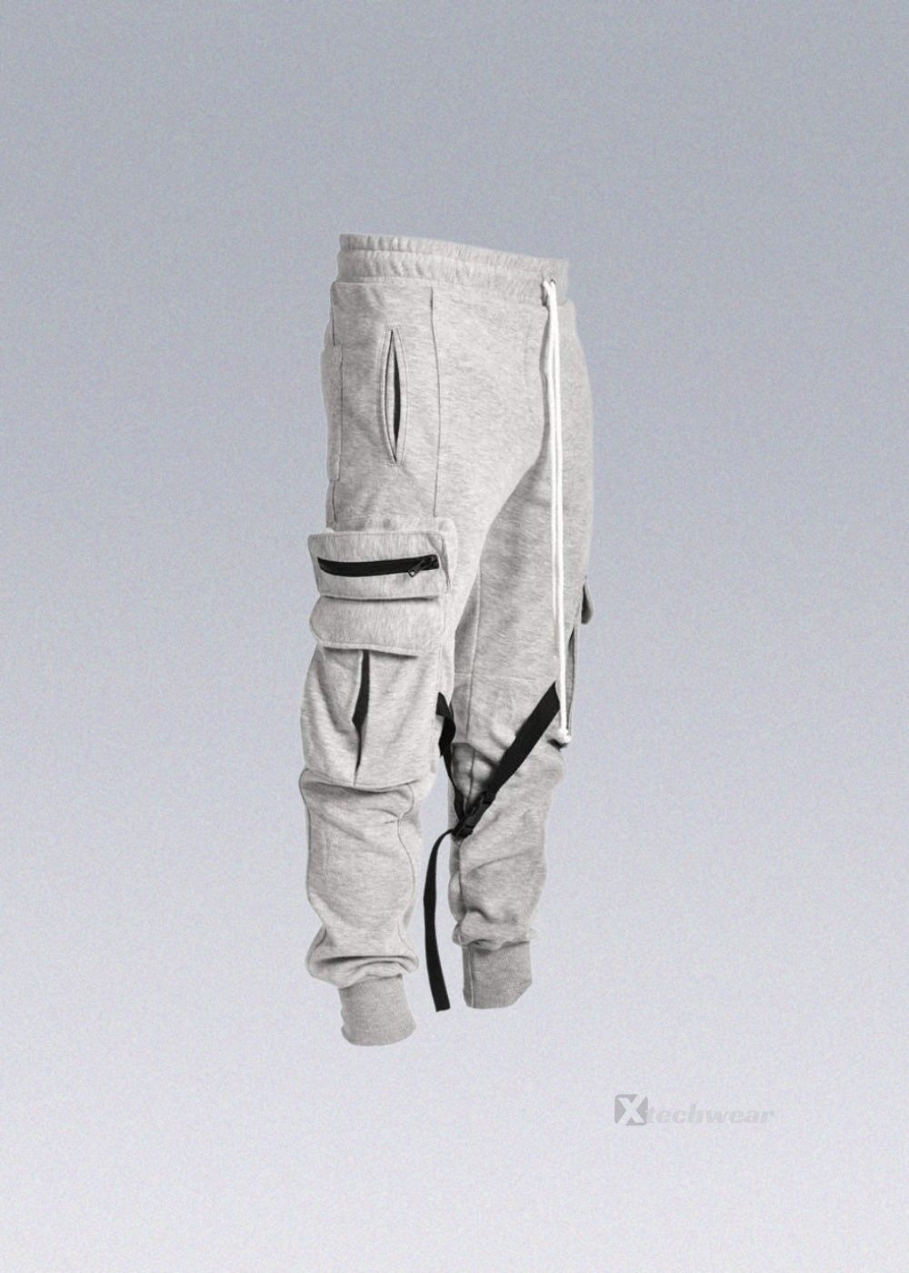 Ribbon Cargos Pants Techwear - X techwear-x