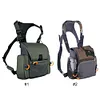 Binocular Harness Chest Pack Hunting Adjustable Bino Case w/ Rangefinder Pouch