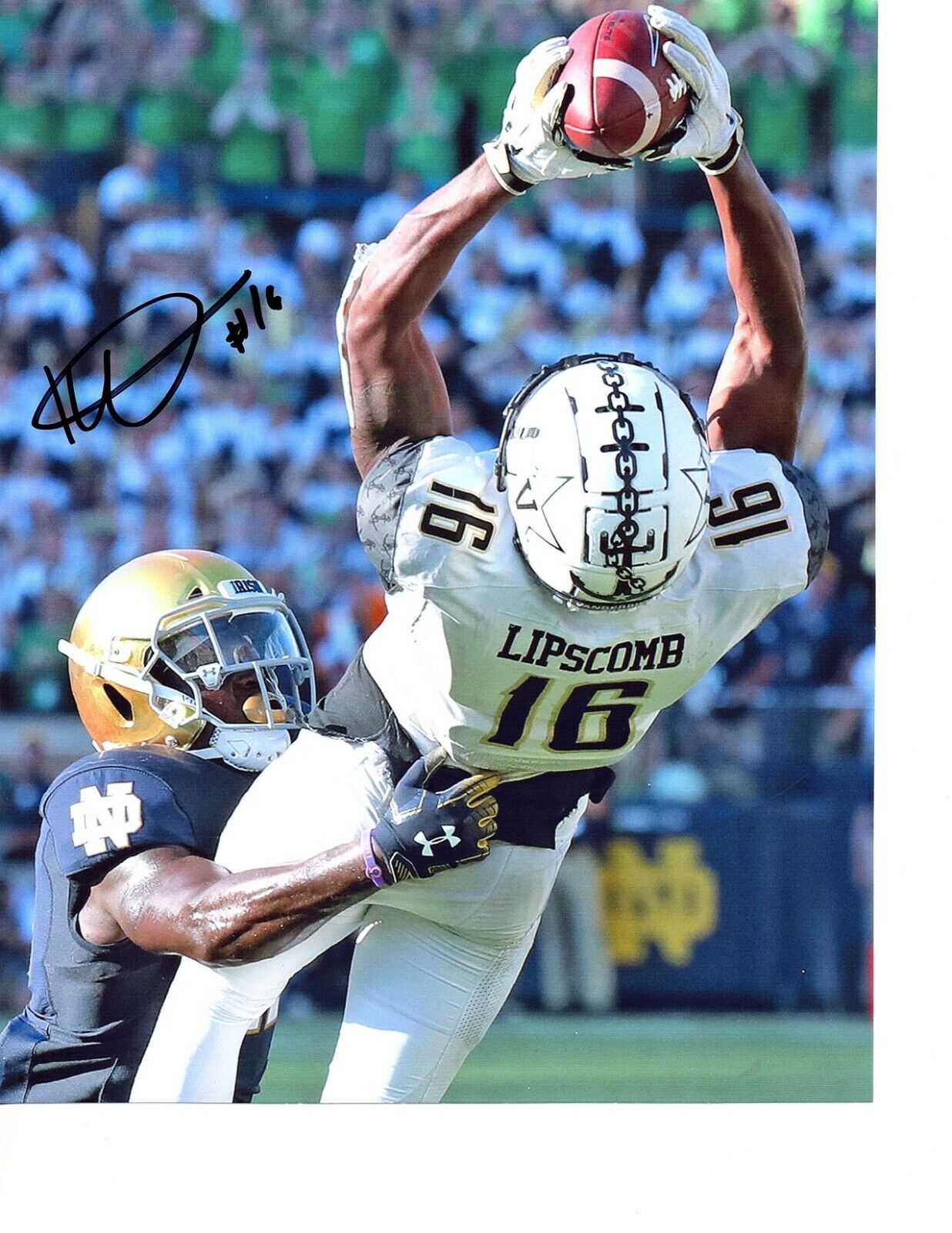 Kalija Lipscomb Vanderbilt signed autographed 8x10 football Photo Poster painting Vandy c