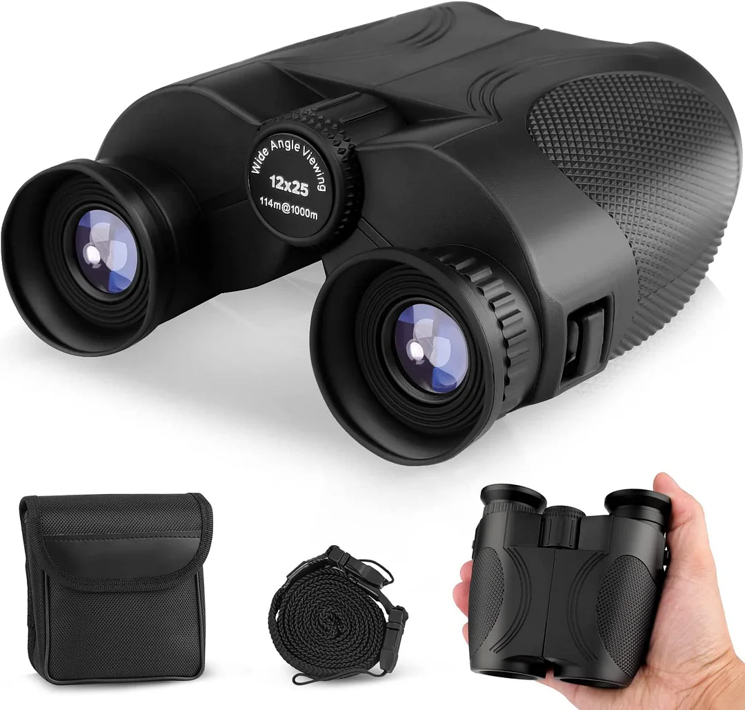 BEBANG 10X50 Binoculars for Adults,Compact Binoculars with Low Light Vision, Powerful Binoculars for Bird Watching Hunting