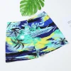 Men Printing Beach Shorts