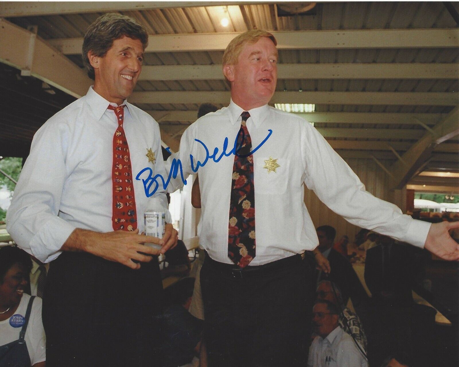 GOVERNOR BILL WELD SIGNED 8x10 Photo Poster painting B w/COA 2020 CANDIDATE MASSACHUSETTS