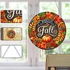 Diamond Painting 2D Flat Fall Theme Pendant Wall Door Decoration