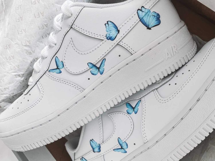 butterfly air force 1 womens