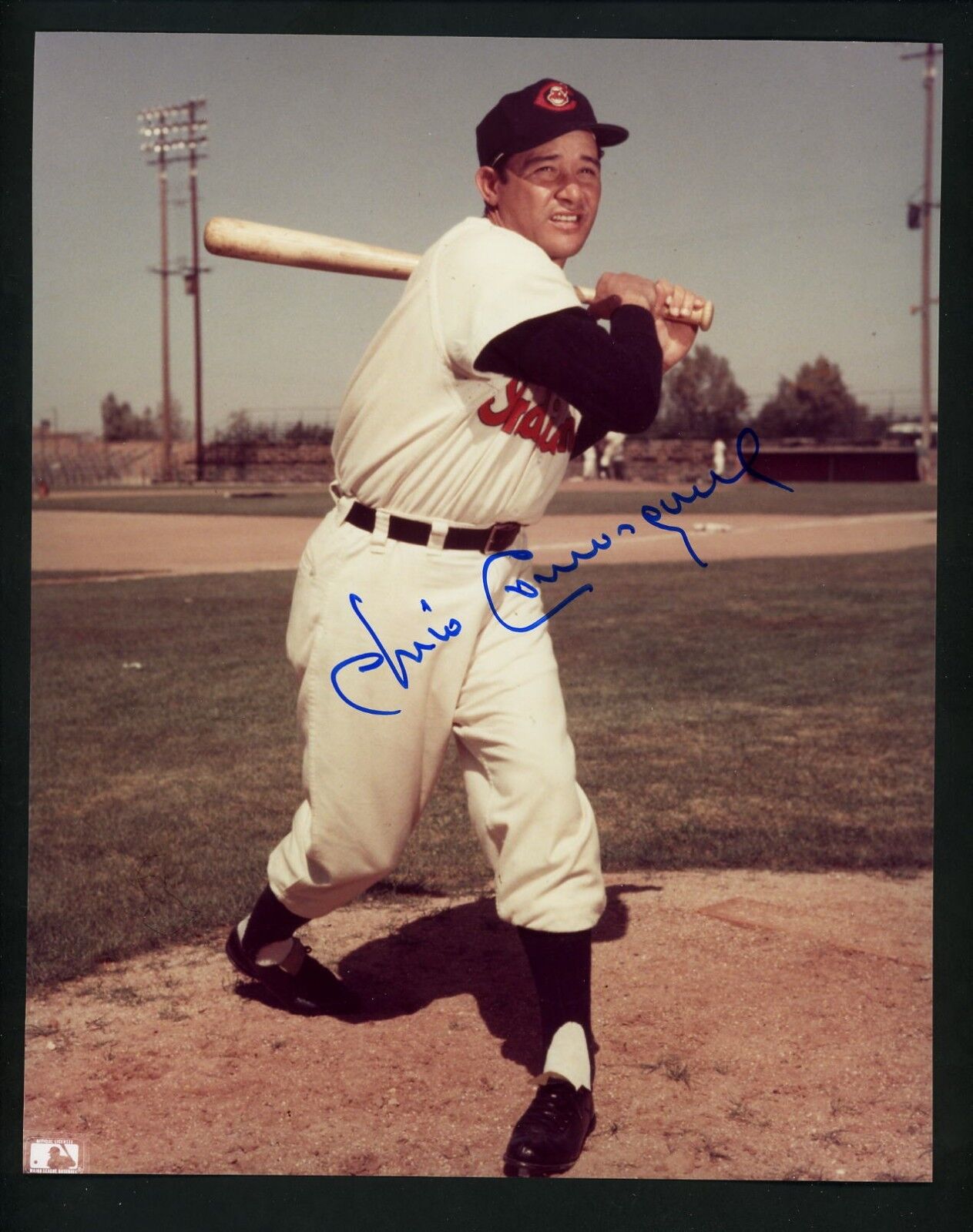 Chico Carrasquel Signed Autographed 8 x 10 Photo Poster painting Cleveland Indians