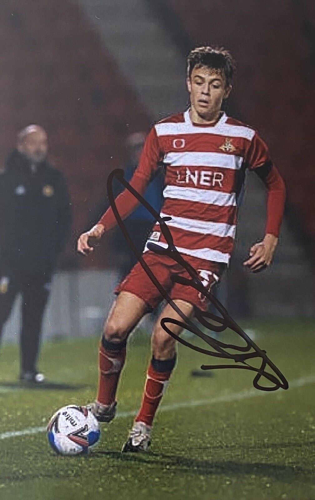 Omar Bogle Genuine Hand Signed Doncaster Rovers 6X4 Photo Poster painting 4