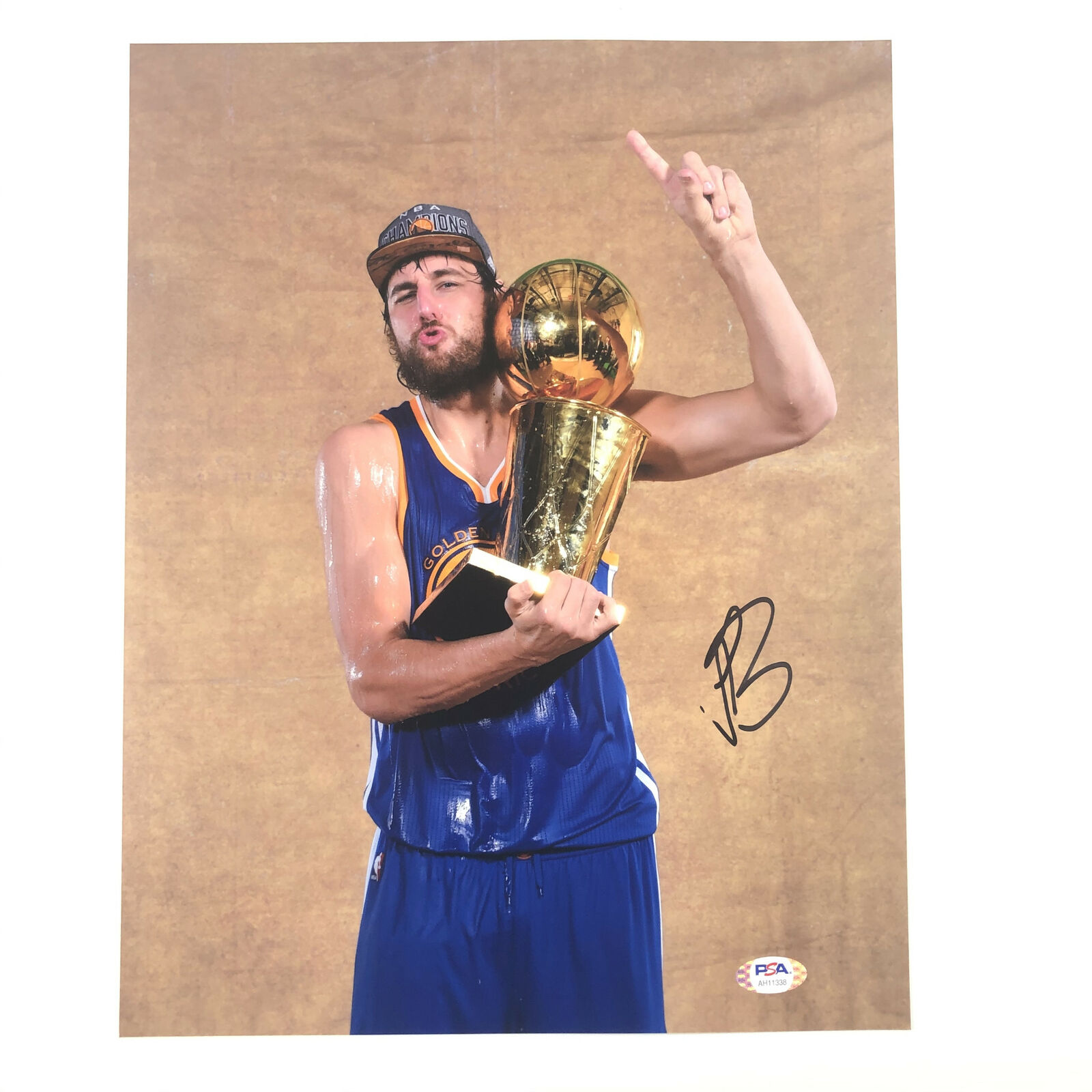 Andrew Bogut signed 11x14 Photo Poster painting PSA/DNA Golden State Warriors Autographed