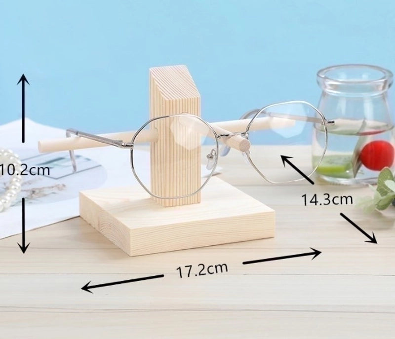 Minimalist Geometric Solid Wood Jewelry Display