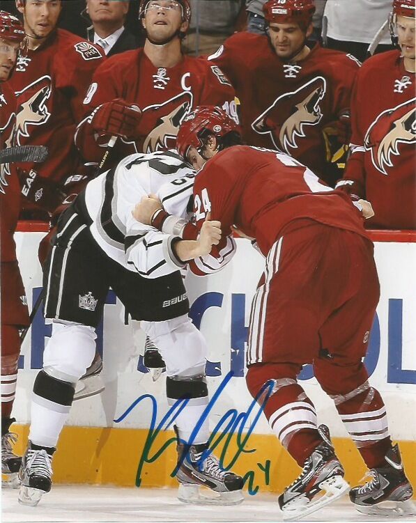 Phoenix Coyotes Kyle Chipchura Autographed Signed 8x10 Photo Poster painting COA A