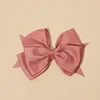Cute Plain Colors Bowknot Hair Pin for Baby Girls