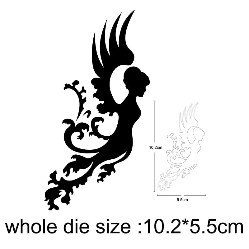 Craft Dies Metal Cutting Dies Cut Die Christmas Elves Angel Scrapbooking Dies Craft Paper Knife Mould Blade Punch Steencils Dies