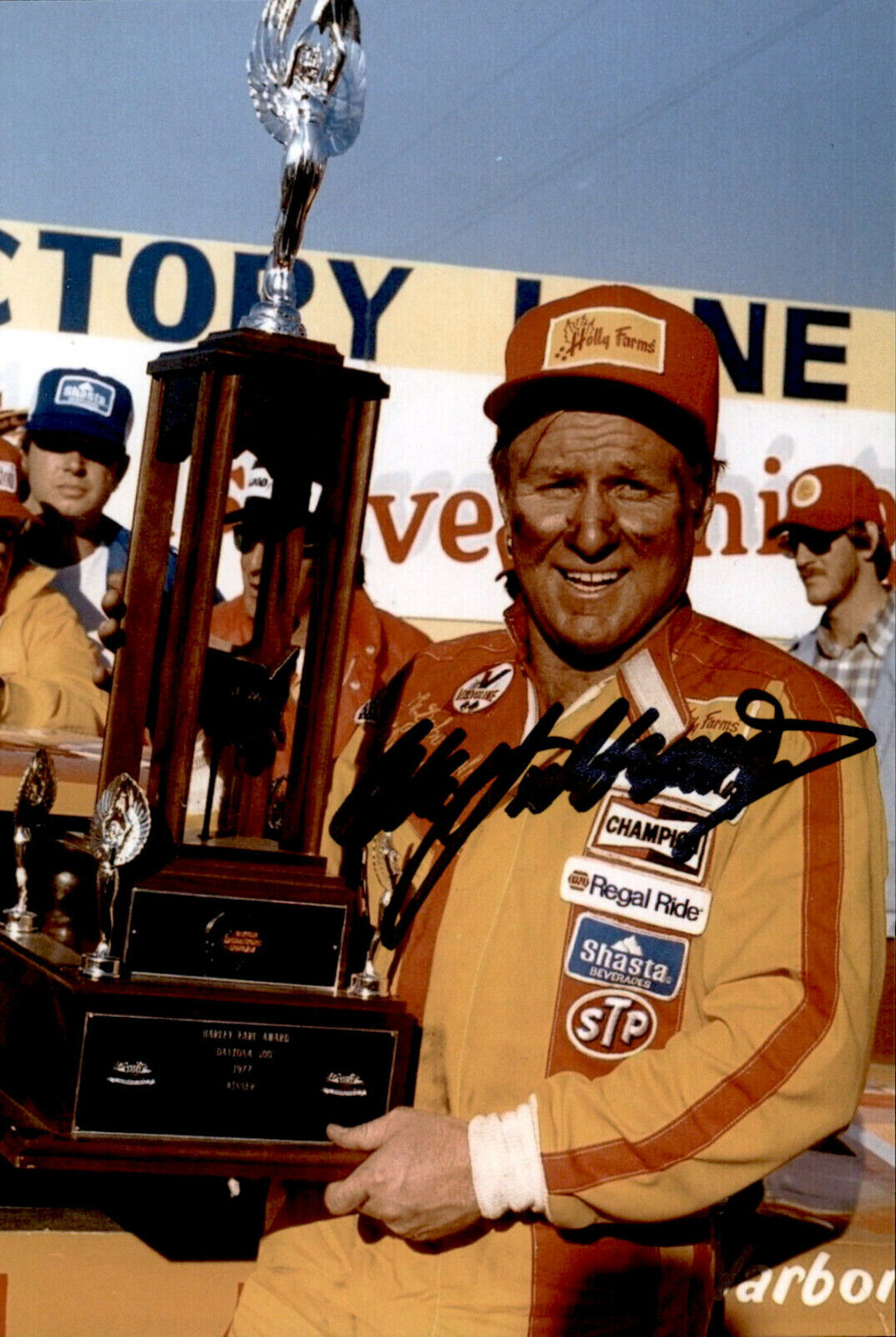 Cale Yarborough SIGNED autographed 4x6 Photo Poster painting NASCAR RACE CAR DRIVER #3