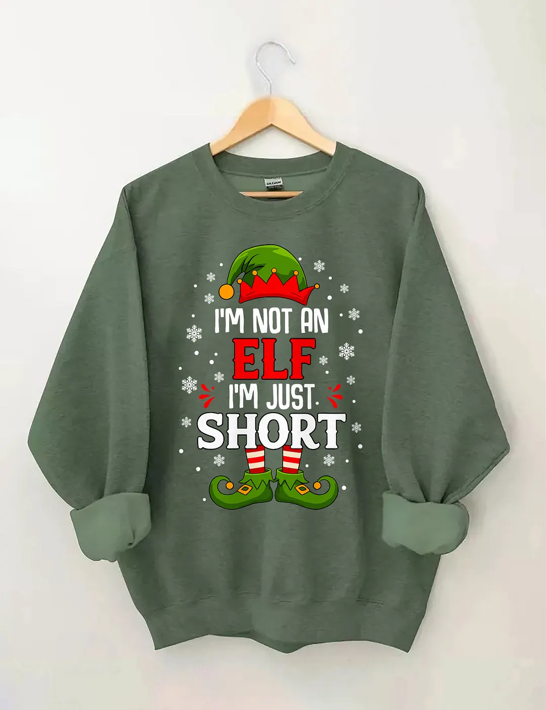 I'm Not An Elf I'm Just Short Sweatshirt