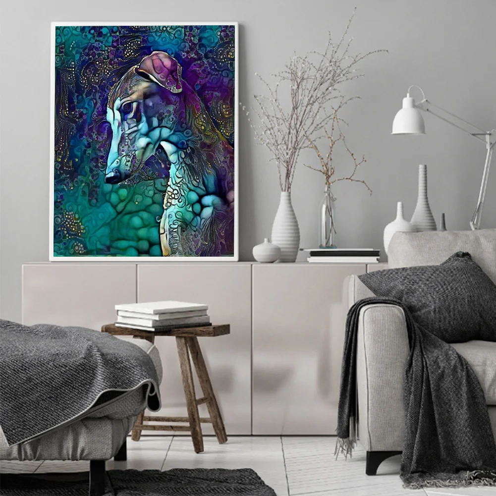 11CT Stamped Double-Sided Cross Stitch Bookmark for Book Lovers - Mushroom(Canvas|18*6CM) - Eco-Friendly Cotton Thread