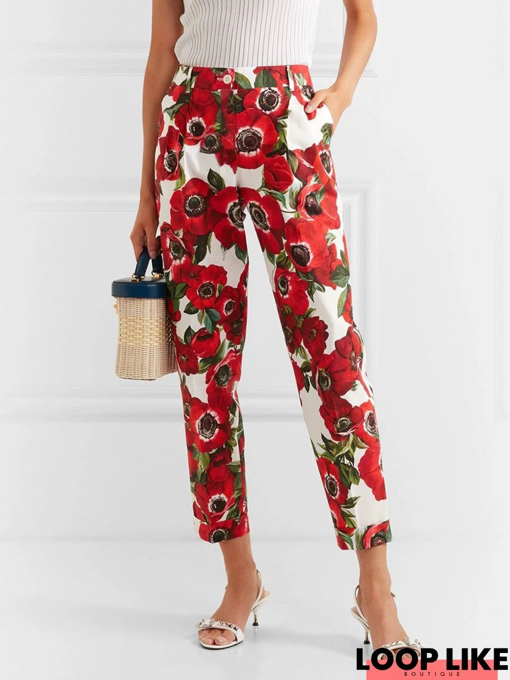 Floral Lady Regular Fit Pants