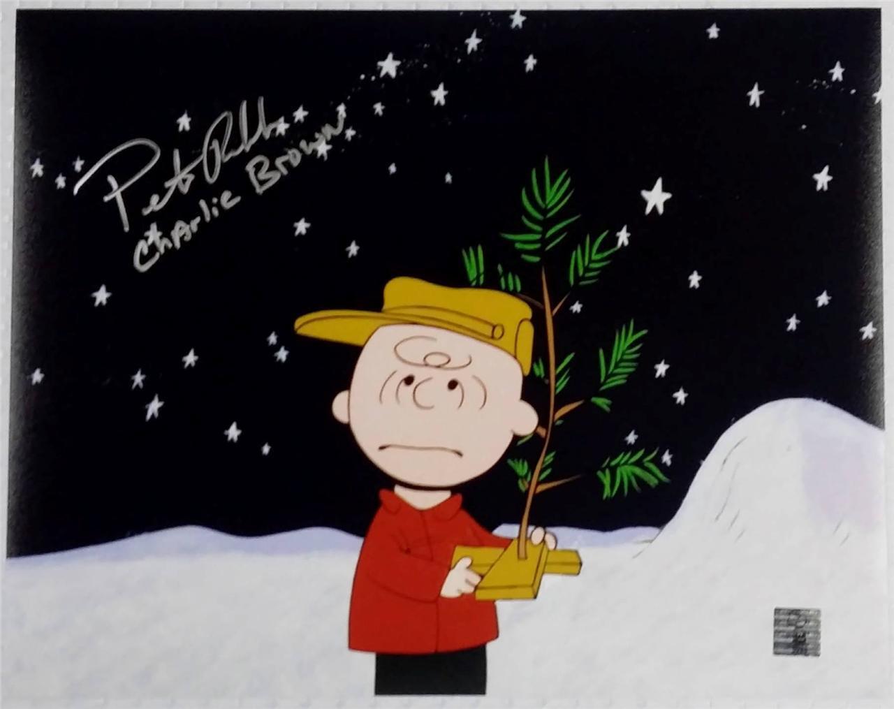 Peter Robbins Voice Of Charlie Brown Signed 11x14 Photo Poster painting w/ Official Hologram (I)