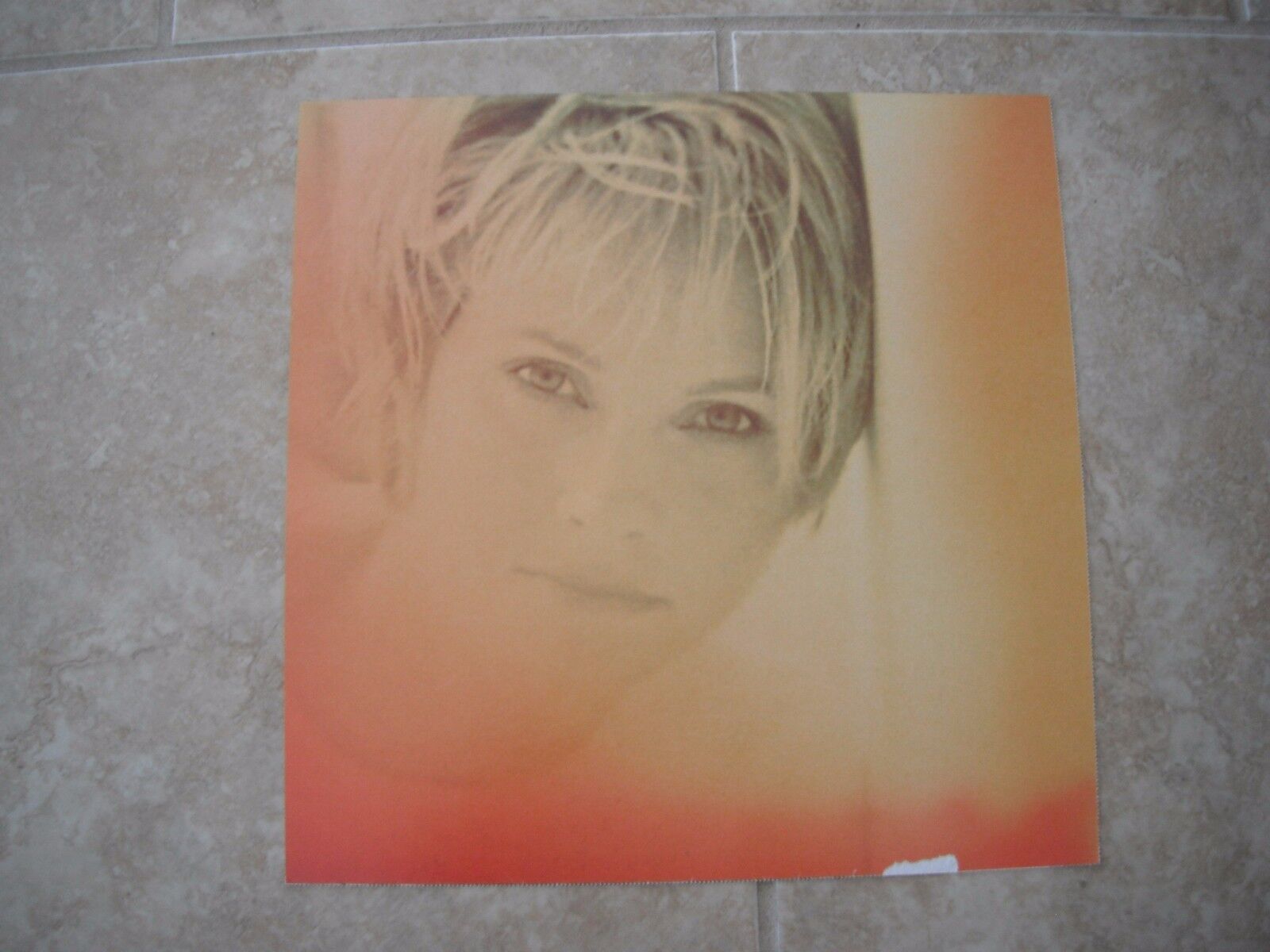 Shawn Colvin Get Out of This House Promo LP Photo Poster painting Flat 12x12 Poster 2 Sided #2