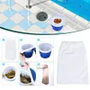 Pool Skimmer Socks Reusable Pool Filter Socks Cleaner for Skimmer Basket (20Pcs)