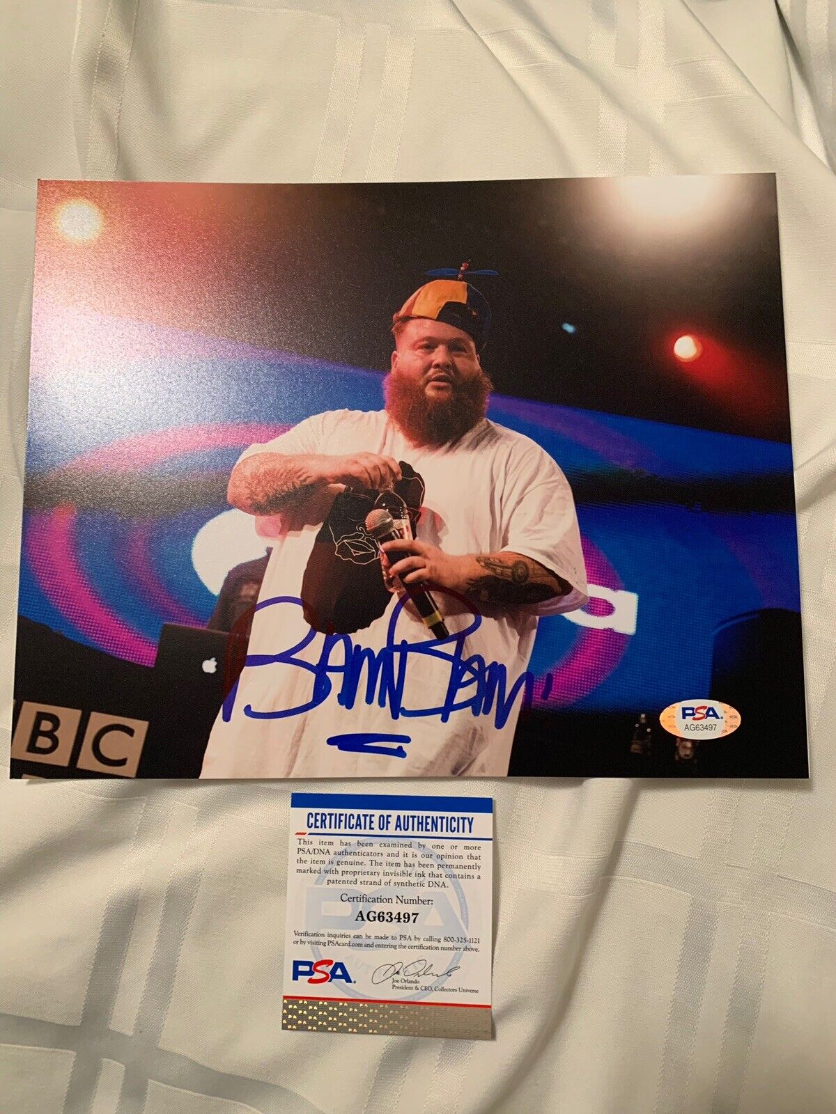 Action Bronson SIGNED Autographed 8x10 Photo Poster painting - Psa/dna CERTIFIED