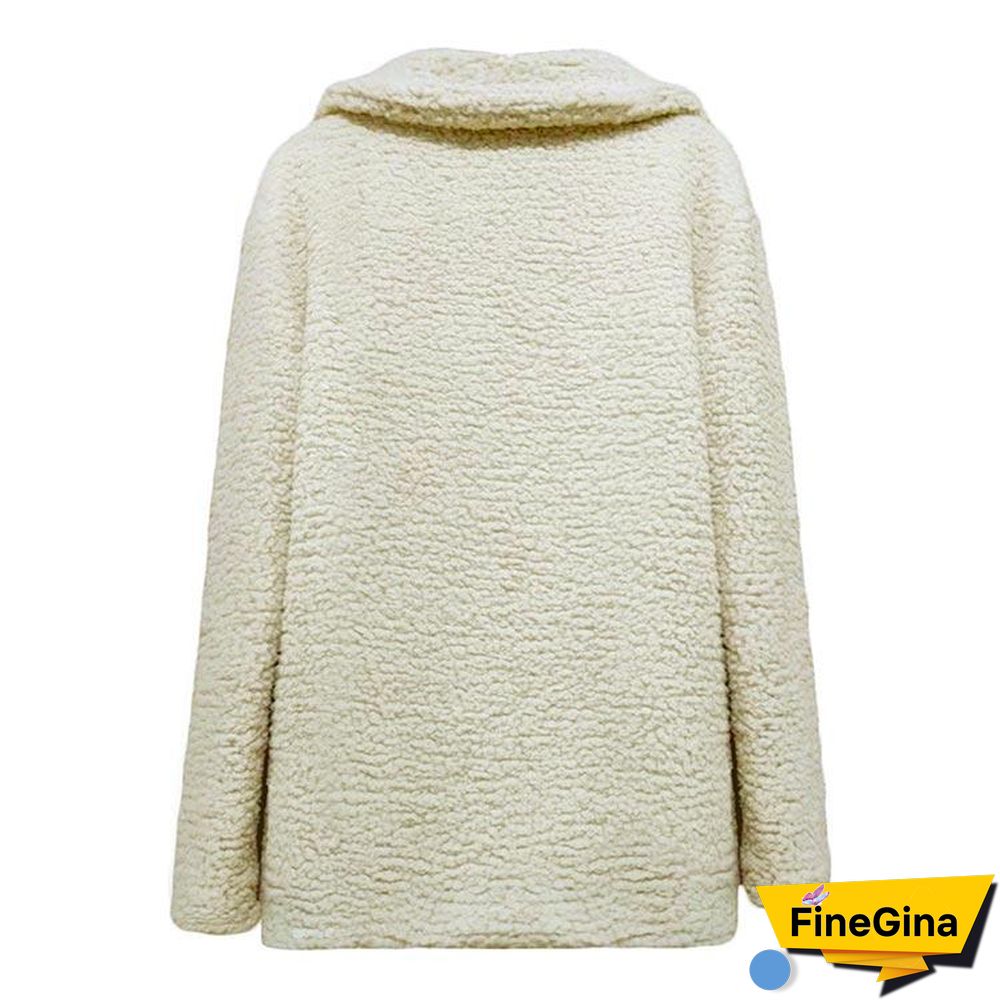 Women jacket Fur Coat Winter Fleece Jacket Women Coat Female Jacket Plus Size Hooded Teddy Coat