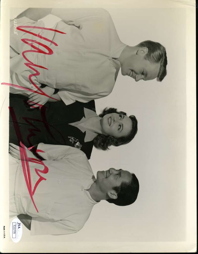 Van Johnson Hand Signed Jsa Coa 8x10 Photo Poster painting Autographed Authentic