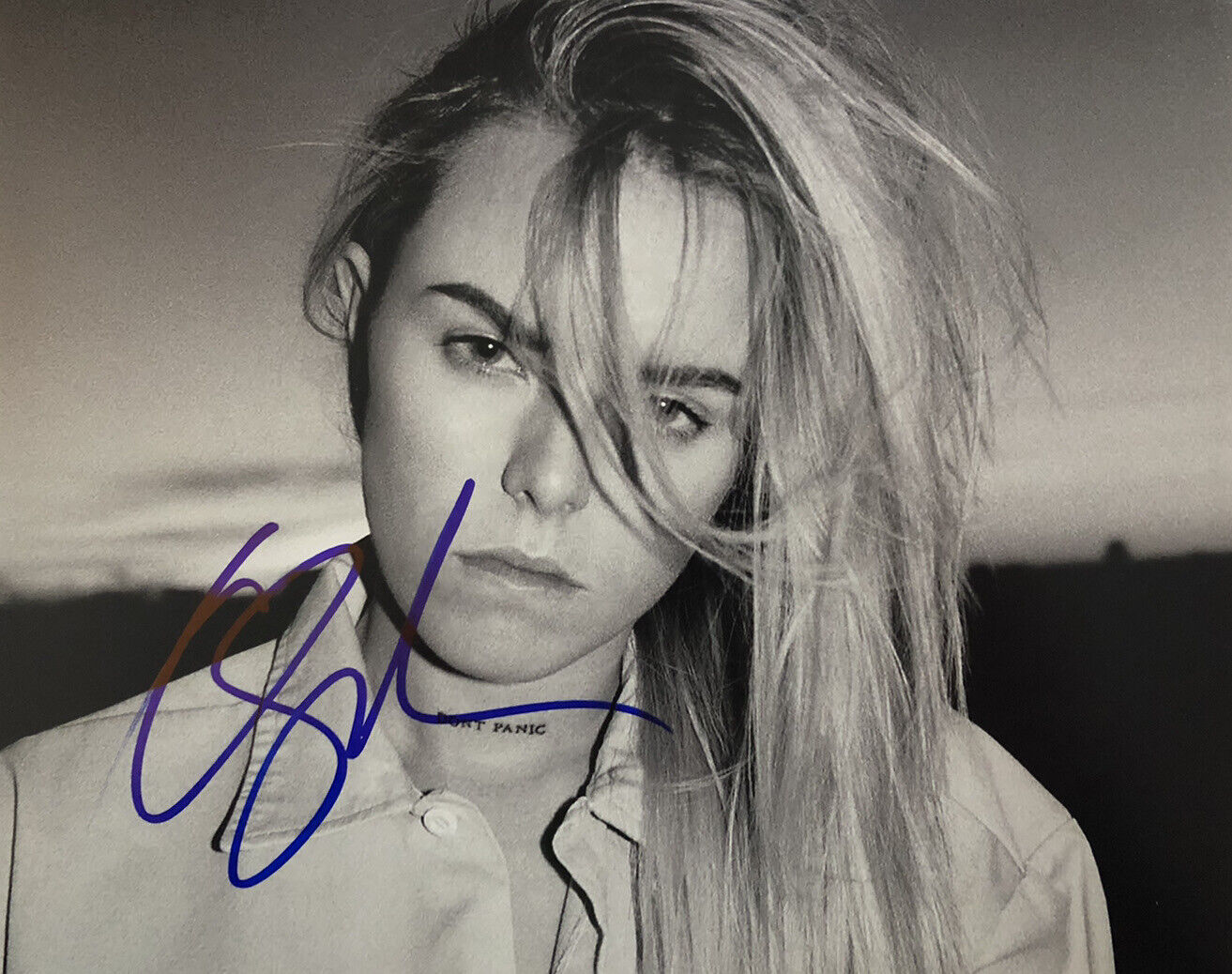 LAUREN SANDERSON HAND SIGNED 8x10 Photo Poster painting AUTOGRAPHED HOT SINGER AUTHENTIC RARE