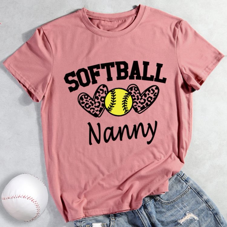 AL™ Softball nanny T-shirt Tee -013337