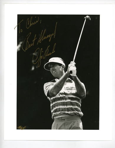 Chip Beck Shot 59 Golf Autographed Signed 8x10 Photo Poster painting