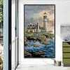 Diamond Painting-DIY Full Round Drill Seaside Lighthouse(70*40 CM)