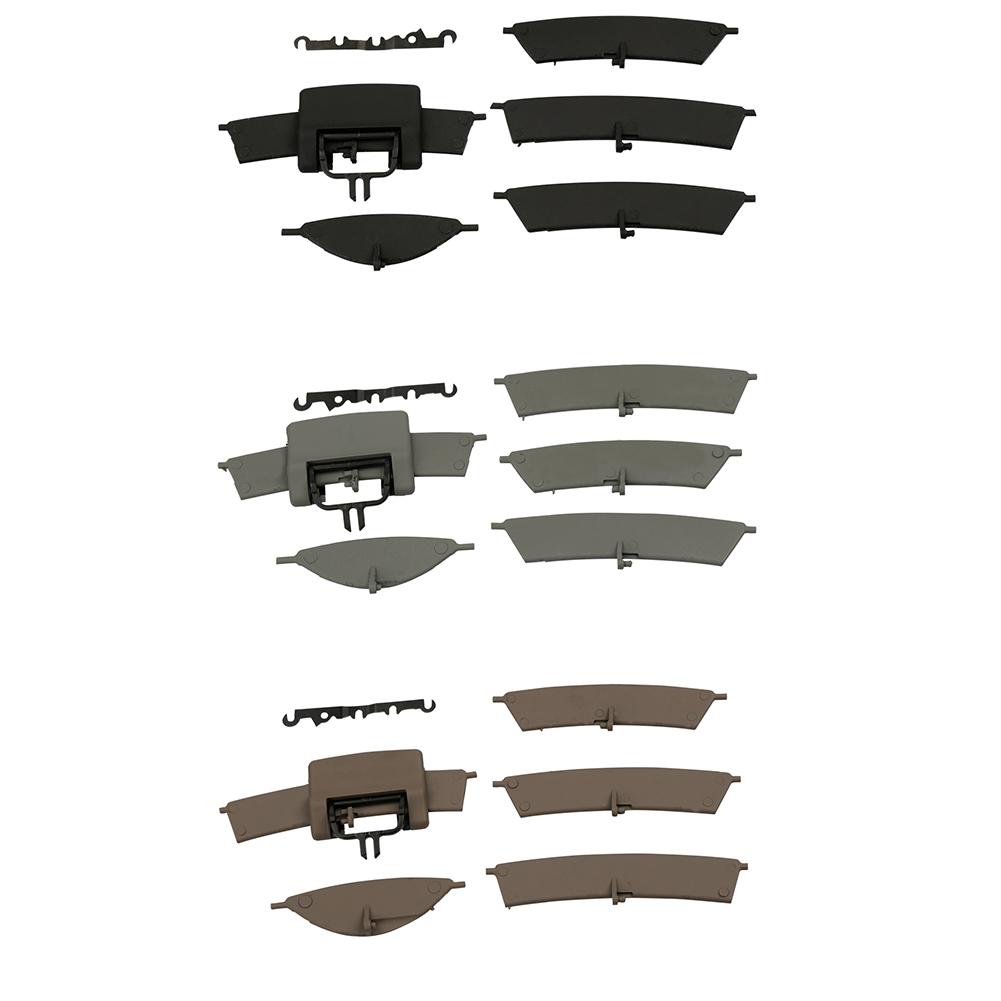 

Front Center A/C Air Vent Grille Repair Kit for W164 ML300 GL450 2006-2011, Brown, 501 Original
