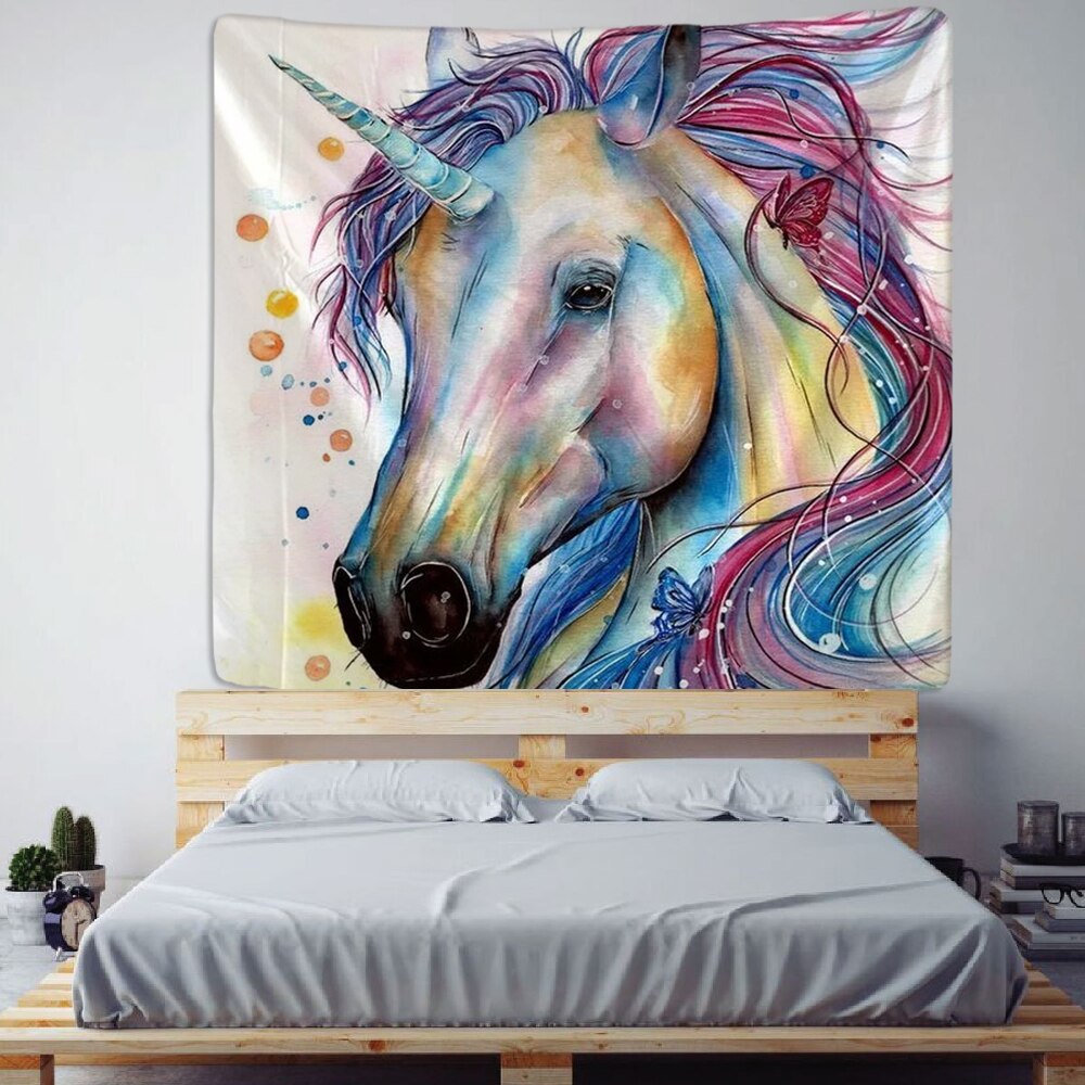 

Rainbow Unicorn - Tapestry, 100*75cm, 501 Original