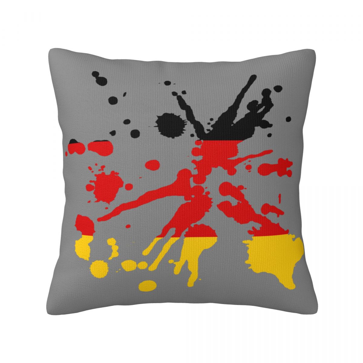 Germany Ink Spatter Pillow Covers 18x18 Inch