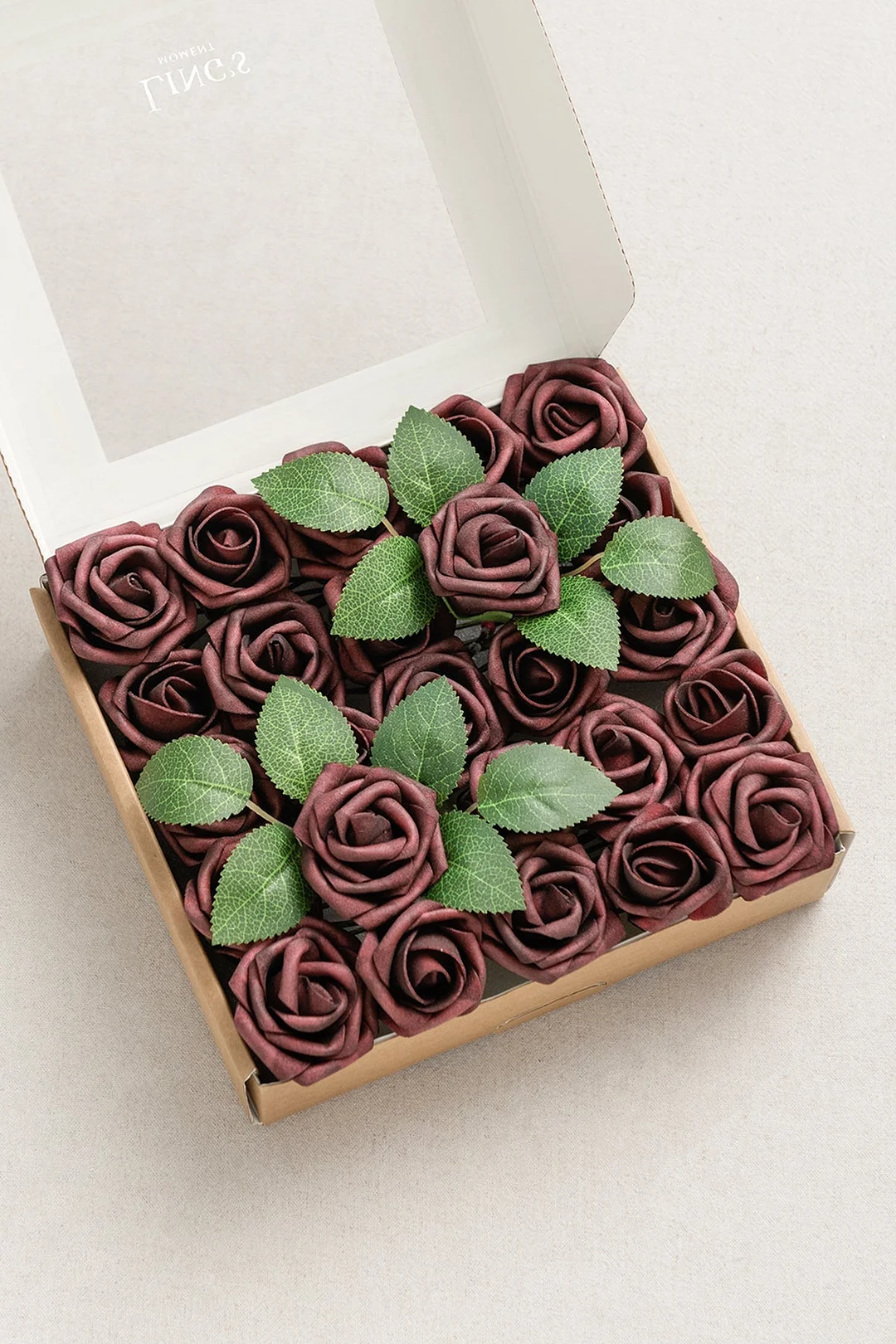 1.5"-2" Foam Rosebud & Petite Rose with Stem - 18 Colors