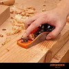 ORGENSEN NO.60-1/2 6-1/4" Wood Planer, Hand Planer for Woodworking, Low Angle Block Plane, Small Hand Plane for Trimming, Wood Planing, Craft - Professional Ductile Iron Body, Adjustable Mouth