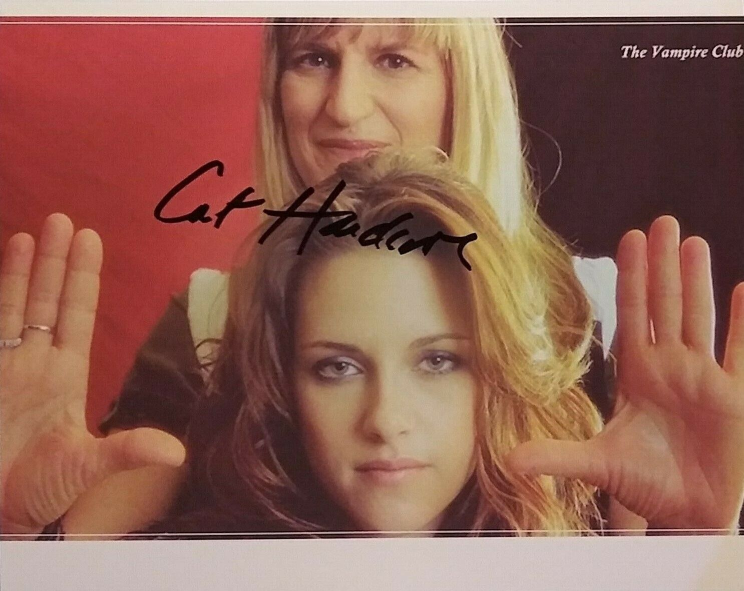 Catherine hardwicke signed 8 x 10